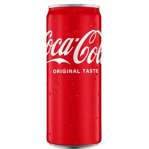 Напій сильногаз. Coca-Cola 0.33 л з/б